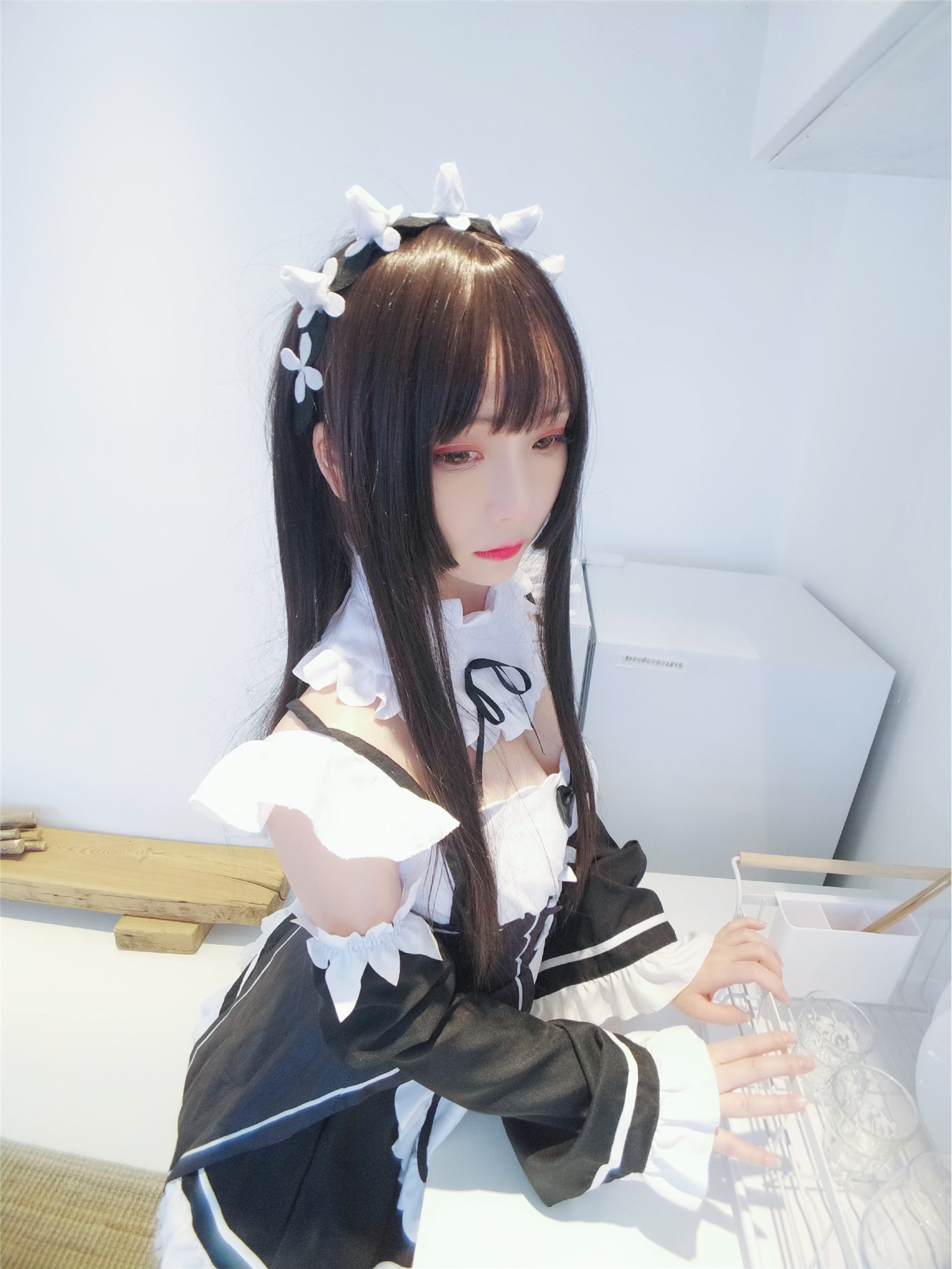 Guchuan no.013 black and white maid(25)